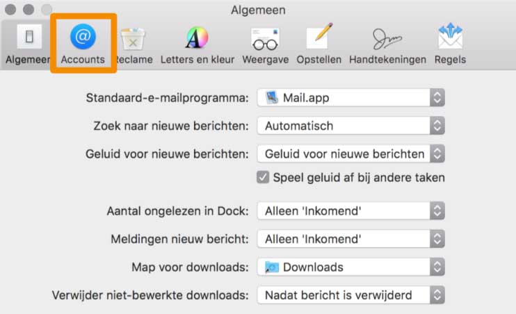 apple mail mojave instellen nl 04